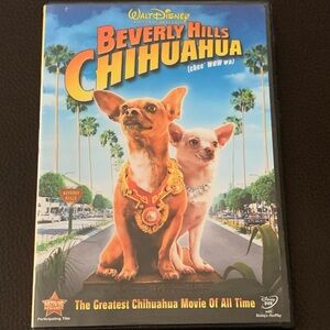 Walt Disney Beverly Hills Chihuahua DVD 2008 Y2K Movie Collectible
